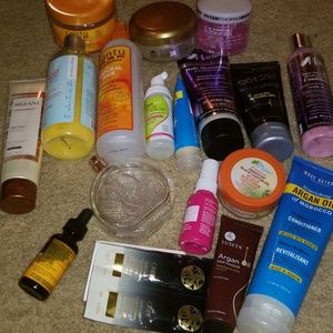 Assortment of hair products